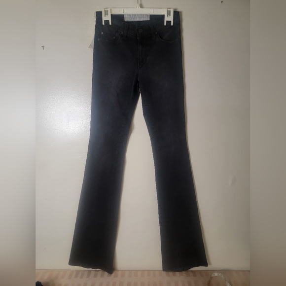 Triarchy High Rise Flare Jeans - Picture 2 of 8